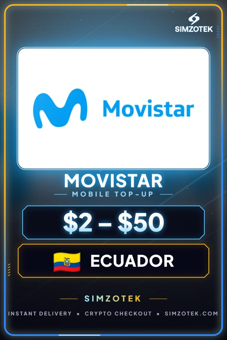 Movistar Mobile Top-Up (Ecuador)