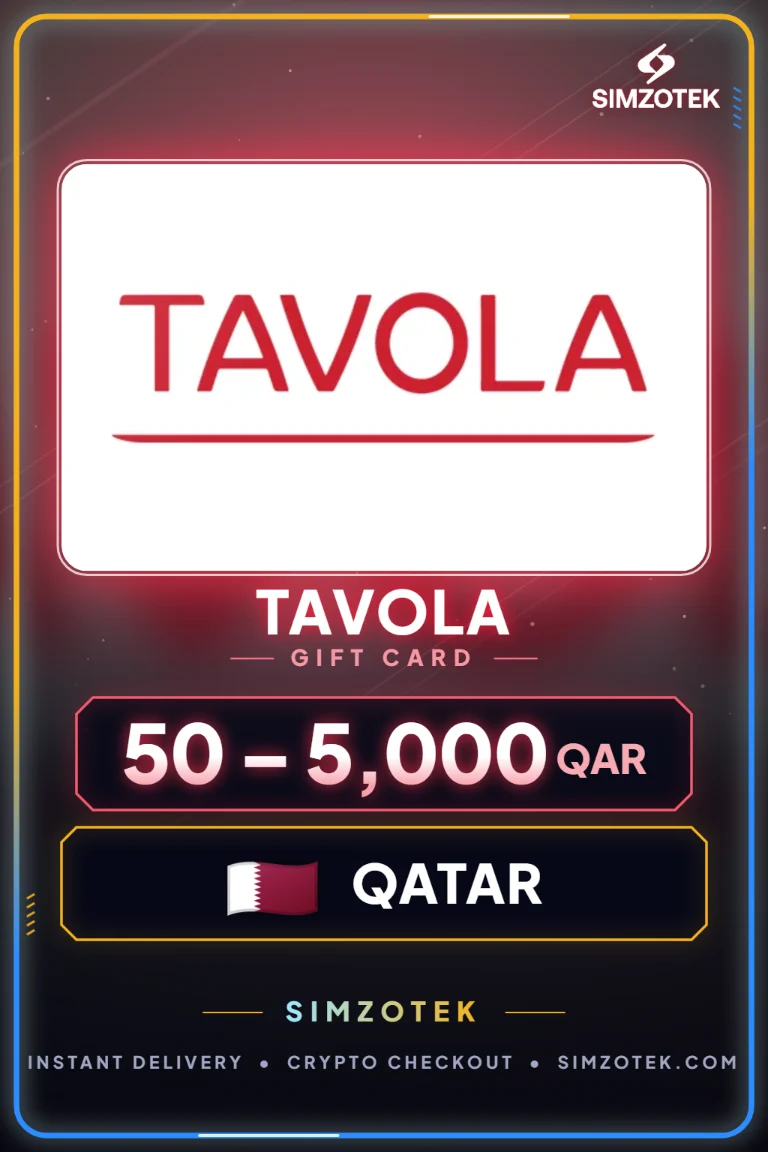 บัตรของขวัญ Tavola (กาตาร์)