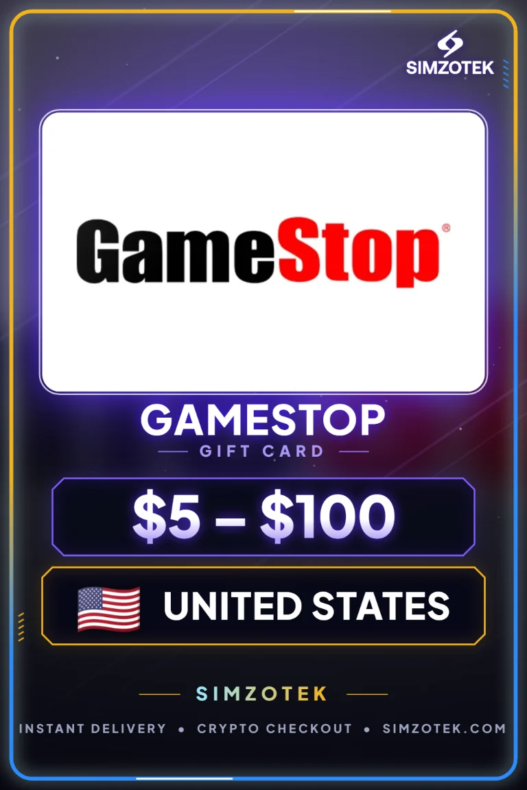 Dárková karta Gamestop (Spojené státy)