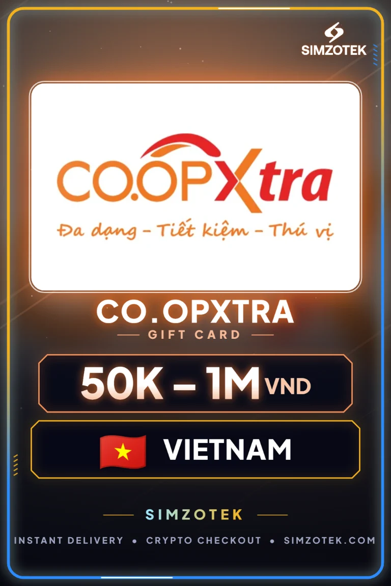 Co.opXtra Hediye Kartı (Vietnam)