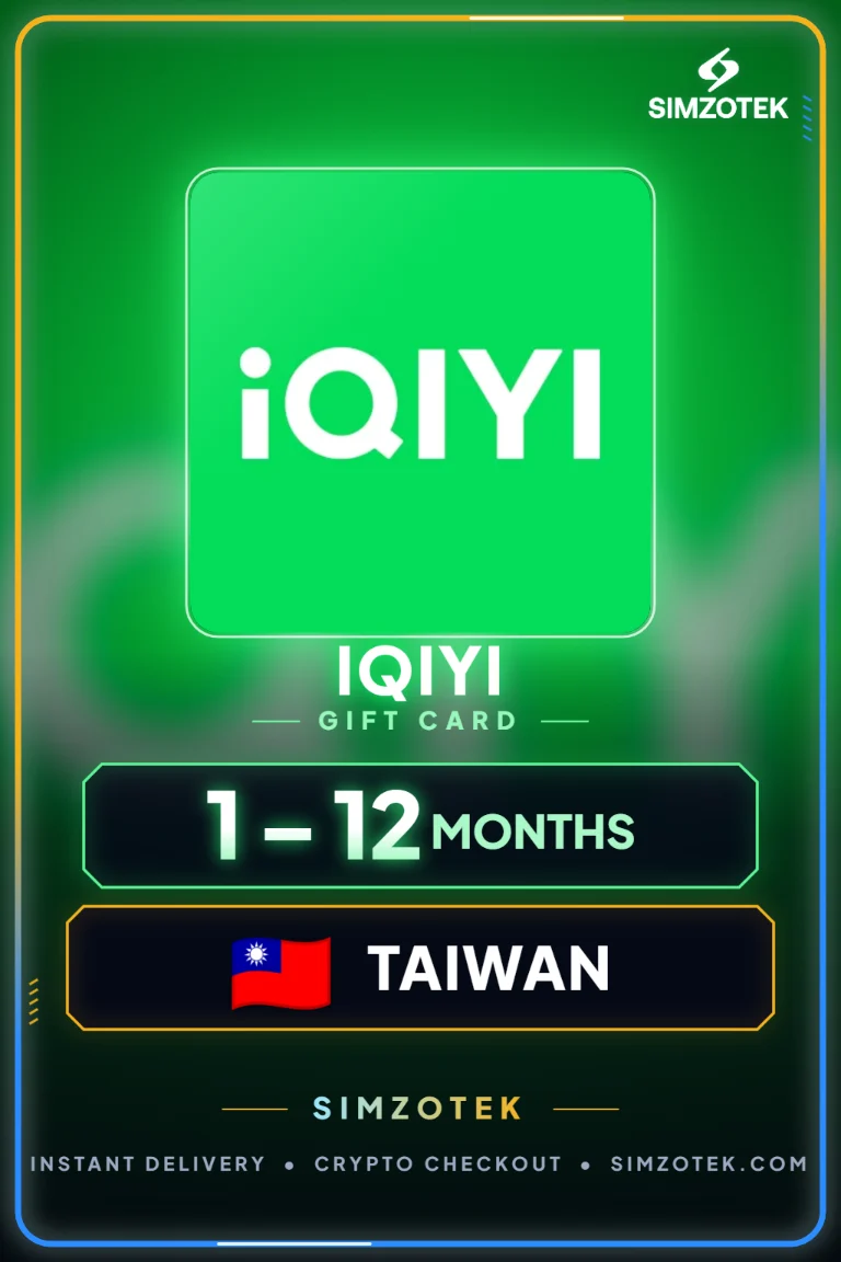 iQIYI VIP Card (Taiwan)