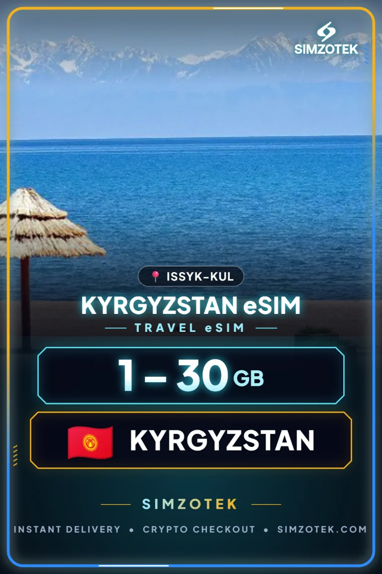 Kyrgyzstan eSIM – Data Plans