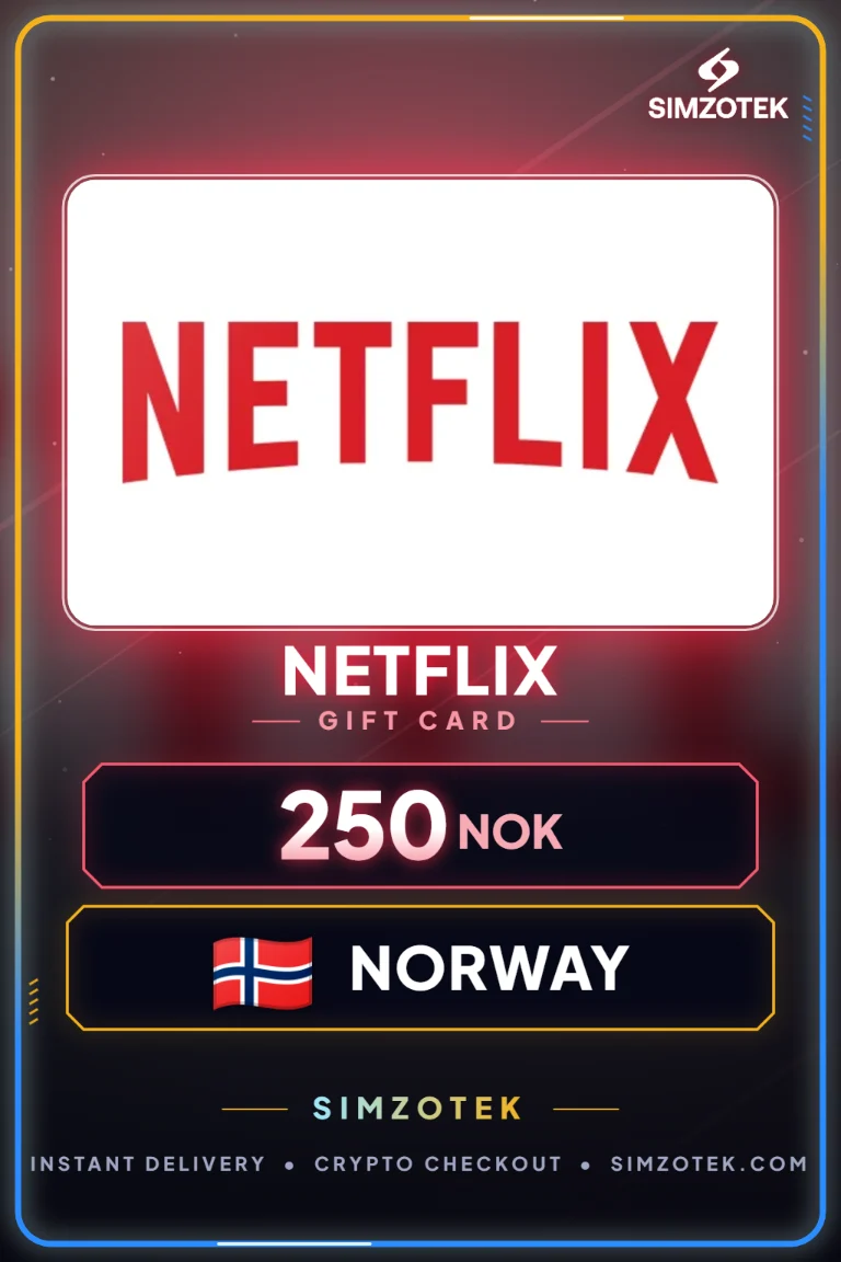 Dárková karta Netflix (Norsko)