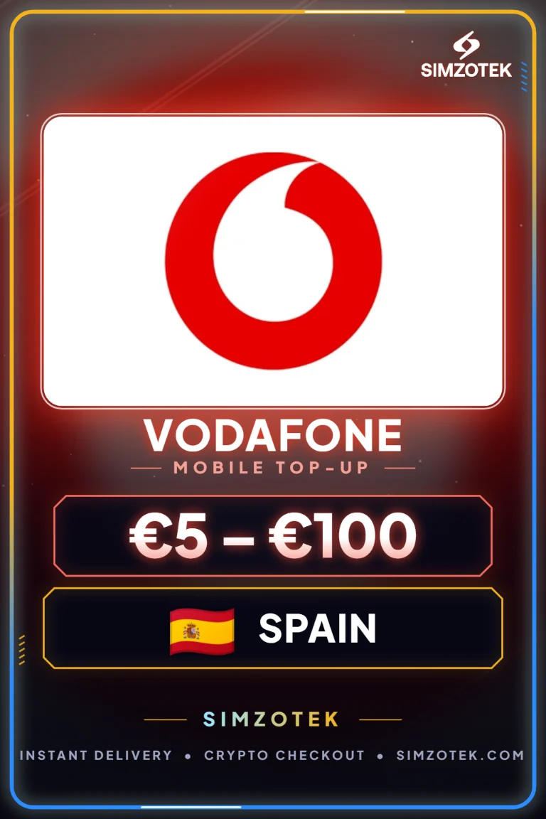 Vodafone Prepaid-Guthaben (Spanien)