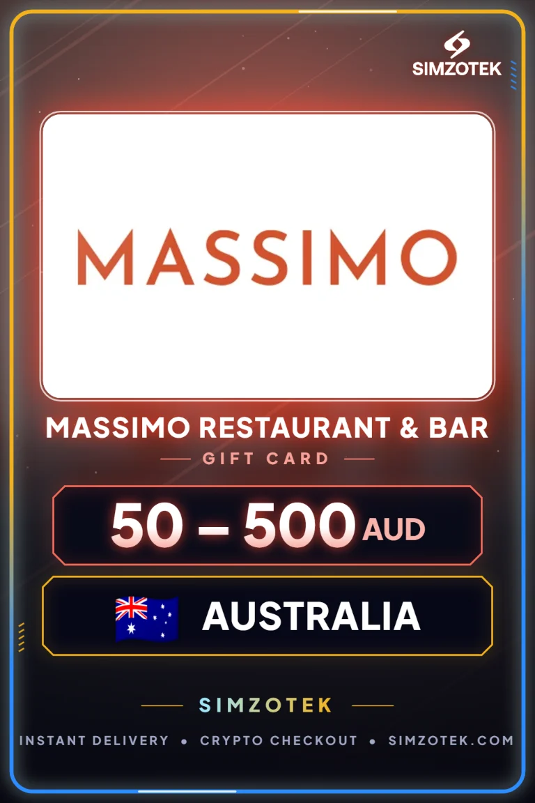 Massimo Restaurant & Bar Gift Card (Australia)