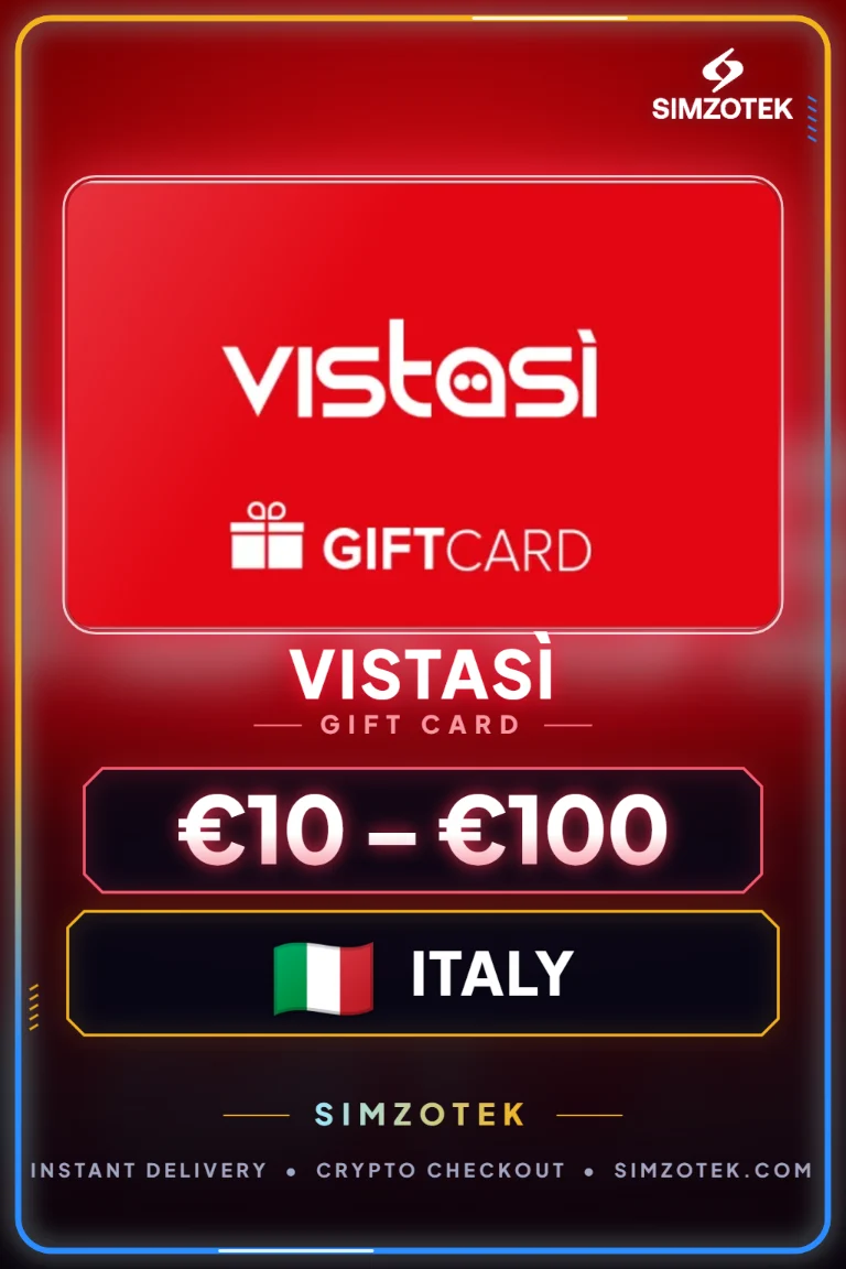 Dárková karta Vistasì (Itálie)