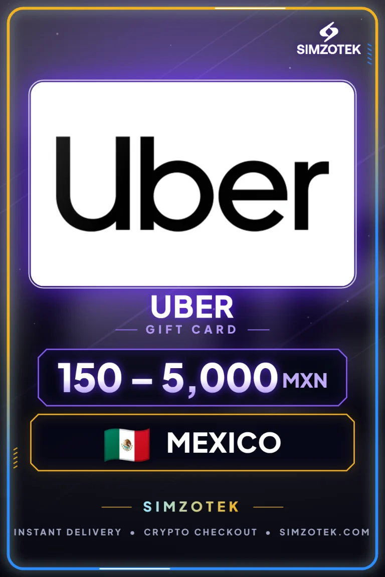 Uber 기프트카드 (멕시코)
