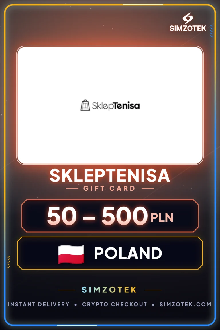 Dárková karta SklepTenisa (Polsko)