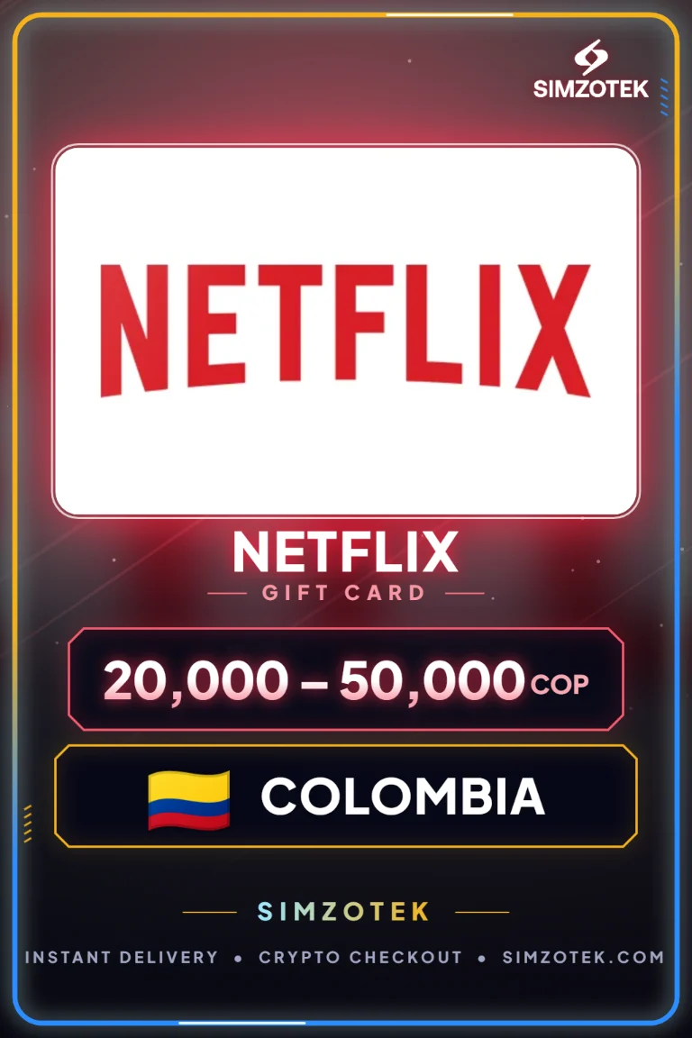 Netflix Geschenkkarte (Kolumbien)