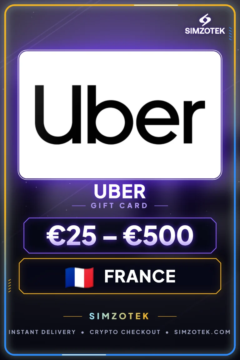 Dárková karta Uber (Francie)