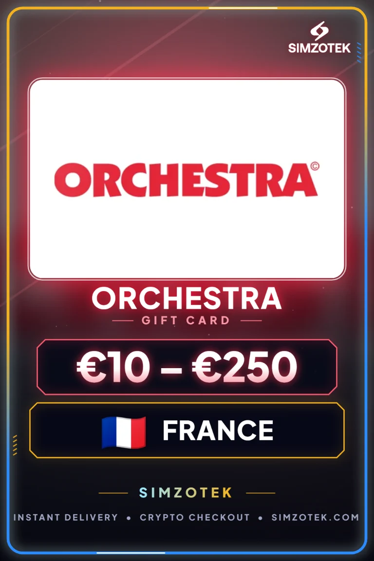 Orchestra Gift Card (France)