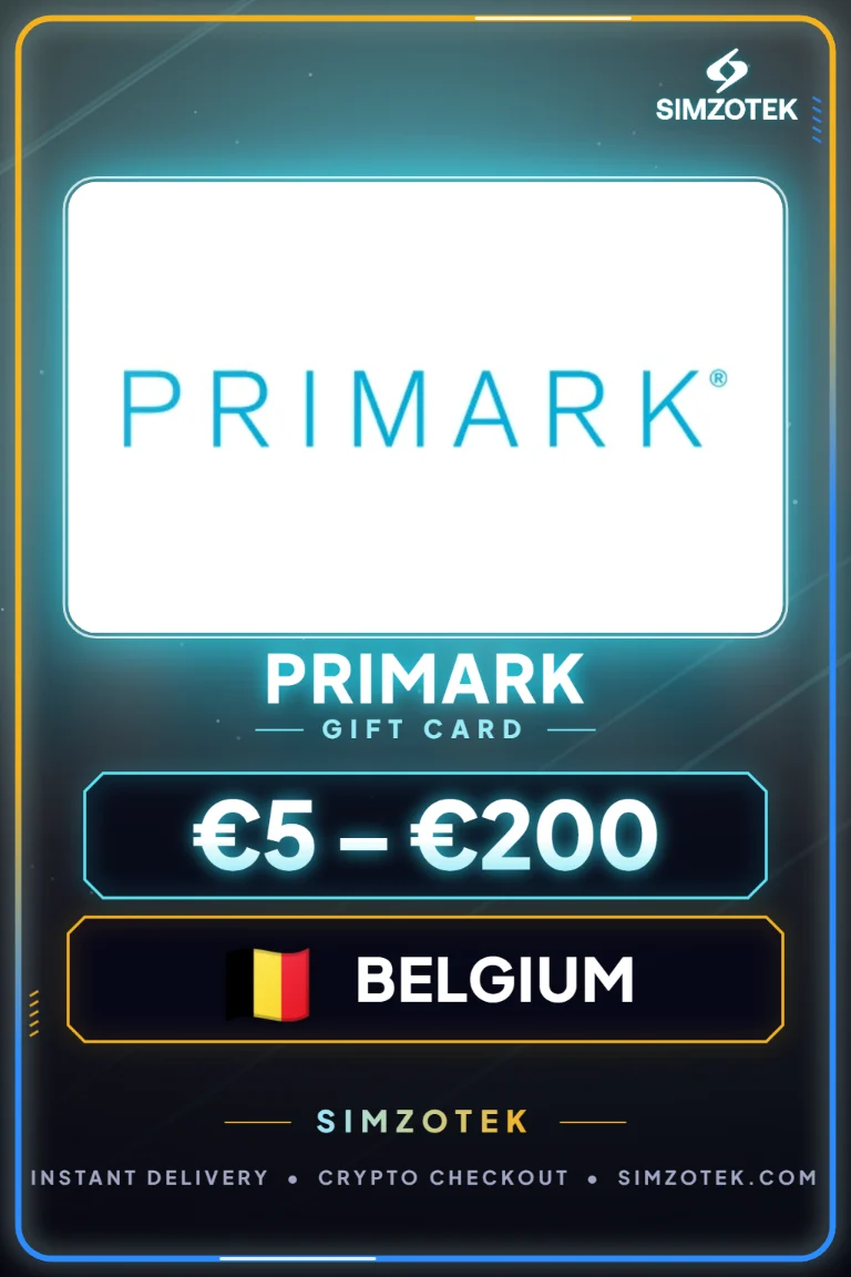 Primark Hediye Kartı (Belçika)