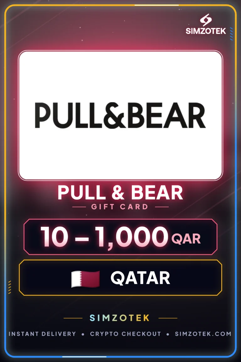 บัตรของขวัญ Pull & Bear (กาตาร์)