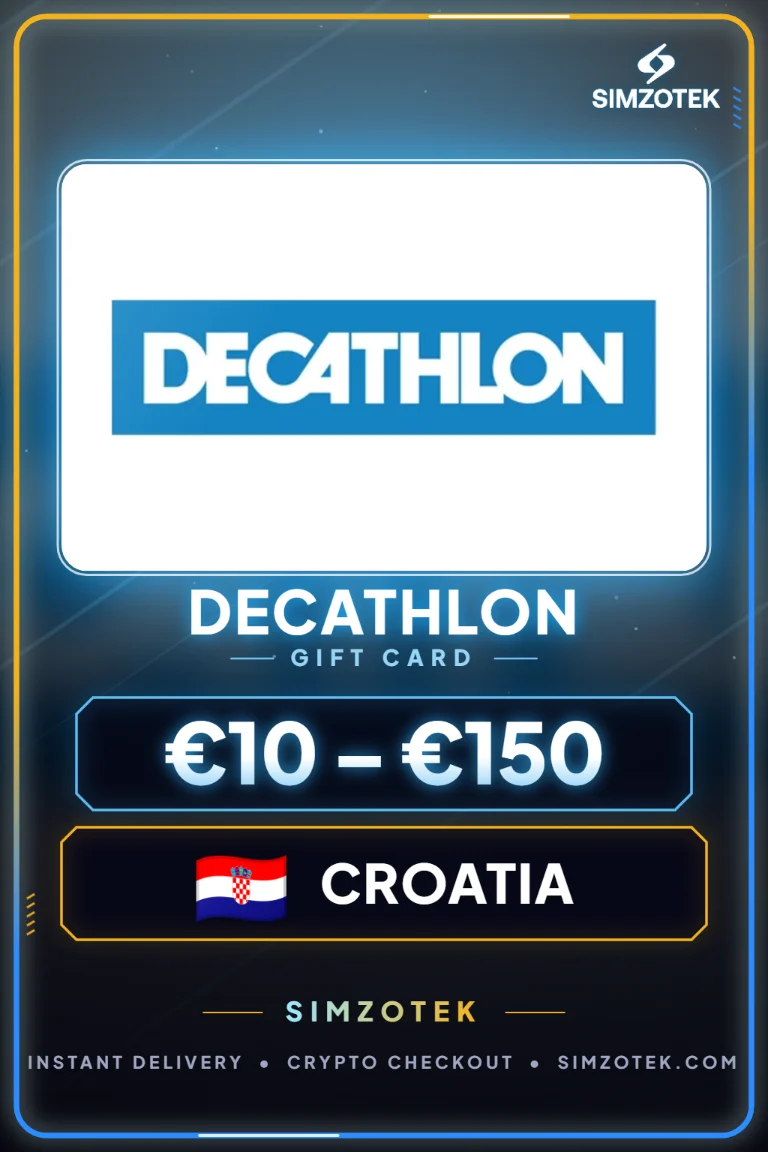 Dárková karta Decathlon (Chorvatsko)