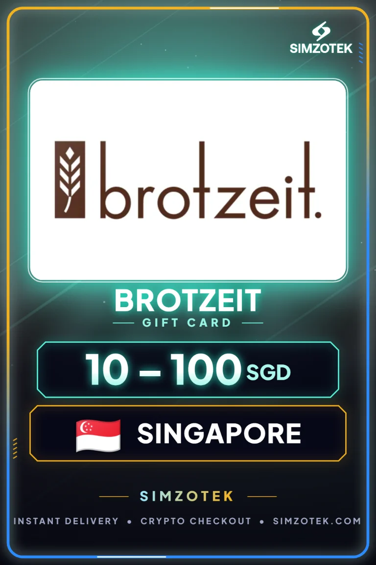 Dárková karta Brotzeit (Singapur)