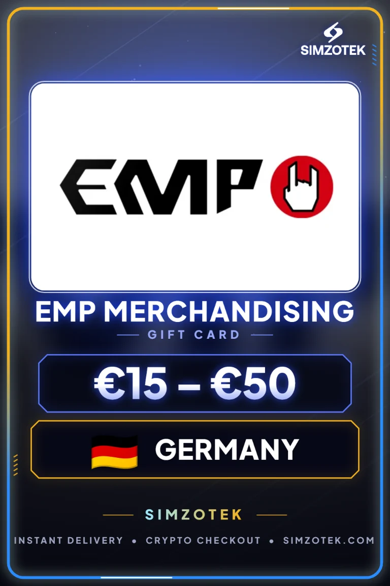 บัตรของขวัญ EMP Merchandising (เยอรมนี)