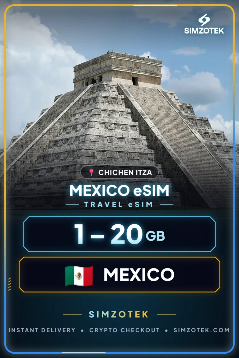 eSIM Messico – Piani dati