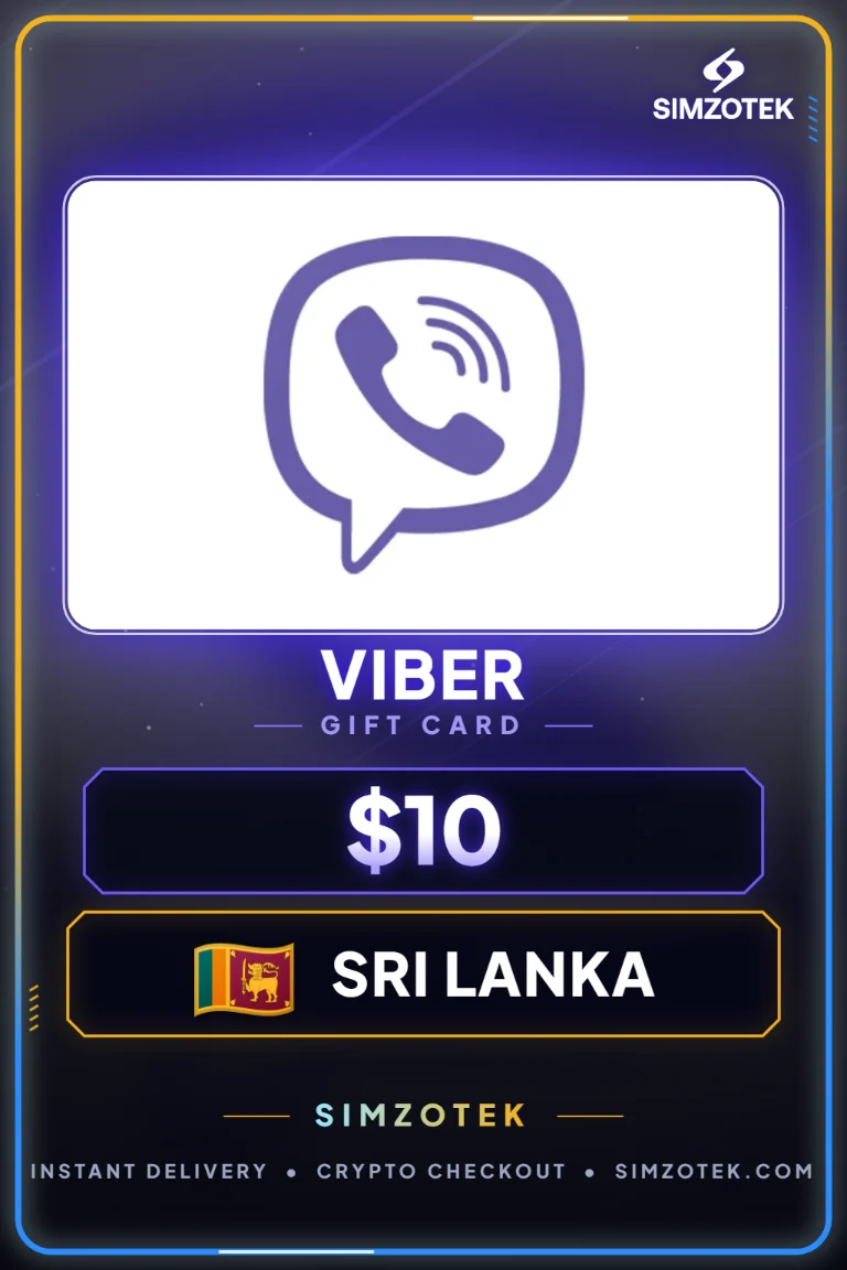 Tarjeta de regalo Viber (Sri Lanka)