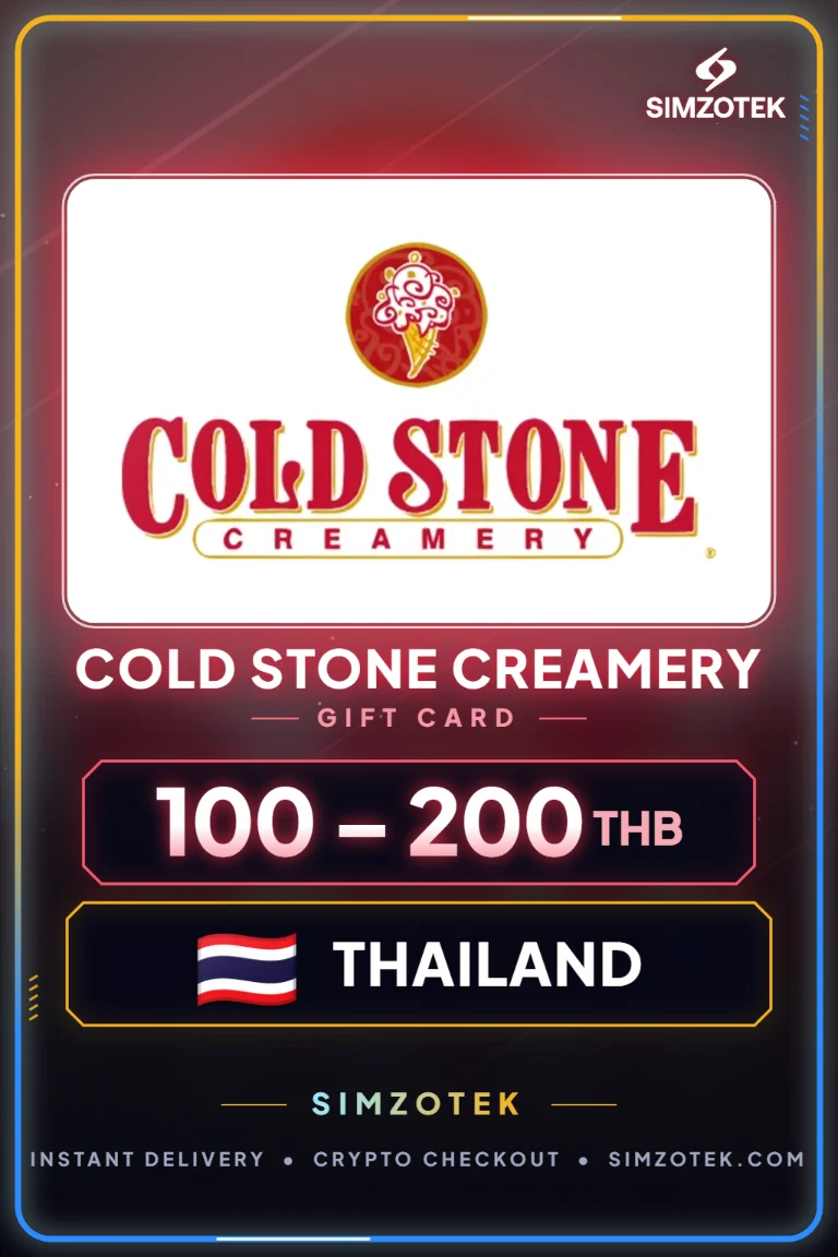 Cold Stone Creamery Gift Card (Thailand)