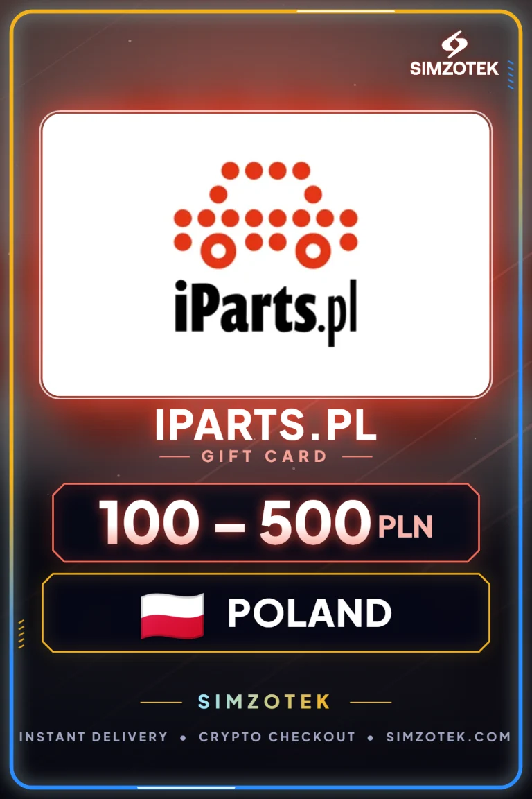Dárková karta iParts.pl (Polsko)