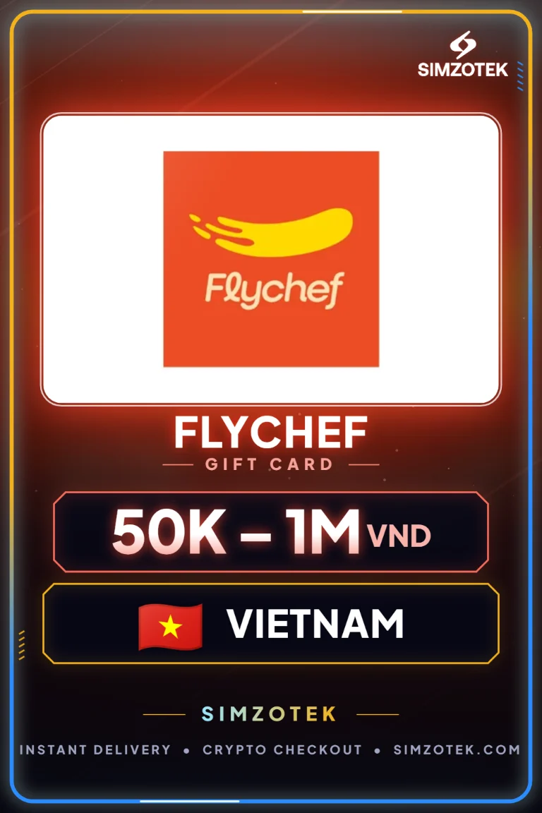 Поклон картица Flychef (Вијетнам)