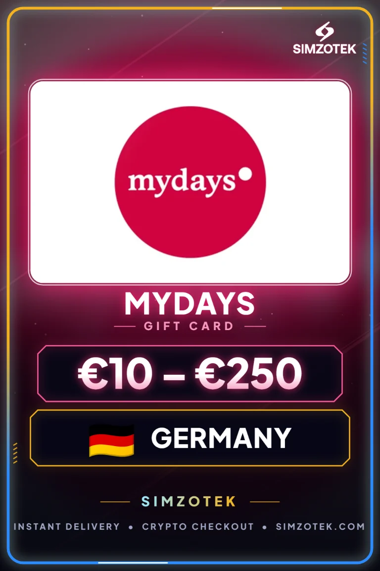 Dárková karta mydays (Německo)