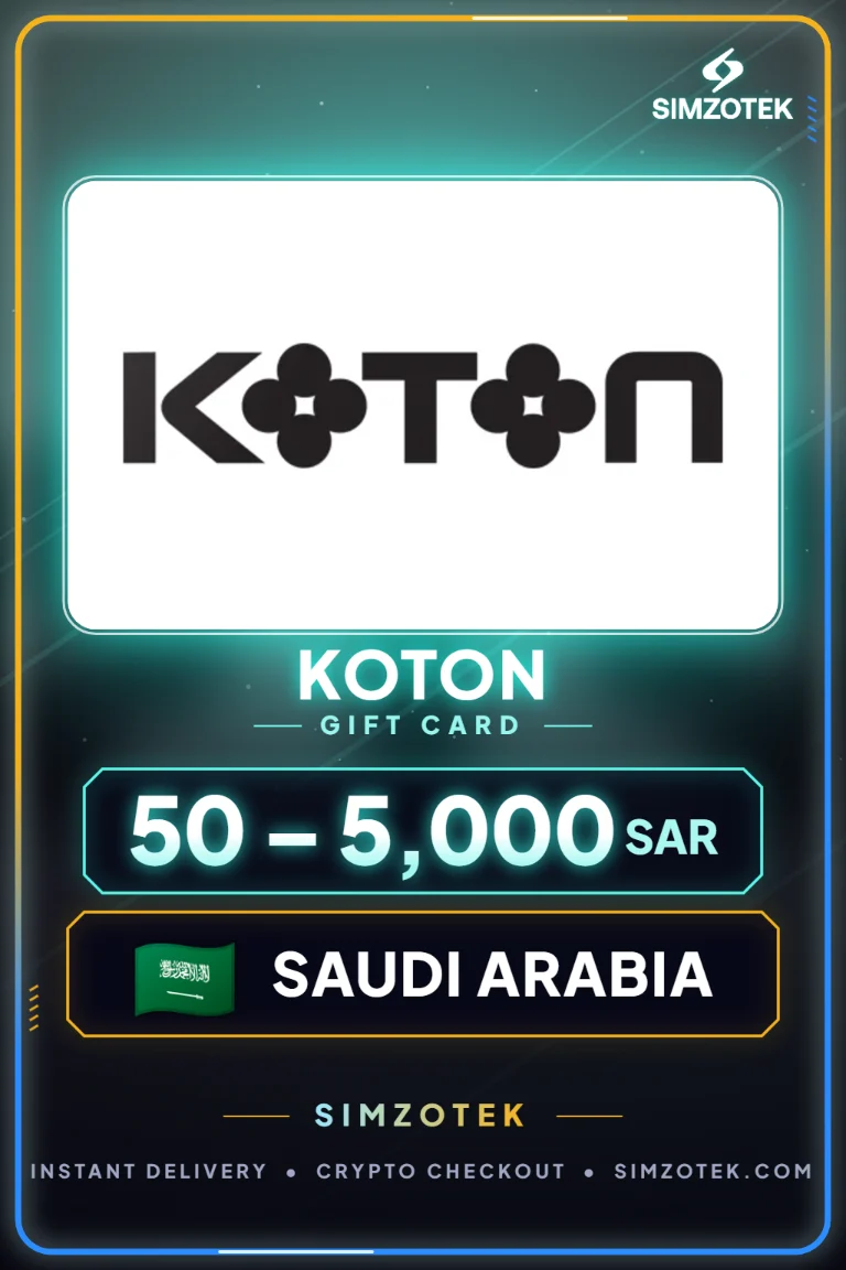 Koton Hediye Kartı (Suudi Arabistan)
