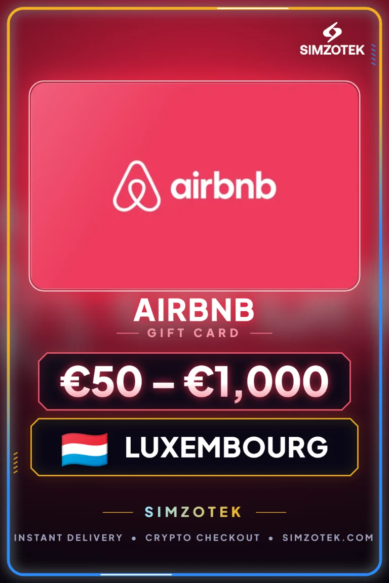 บัตรของขวัญ Airbnb (ลักเซมเบิร์ก)