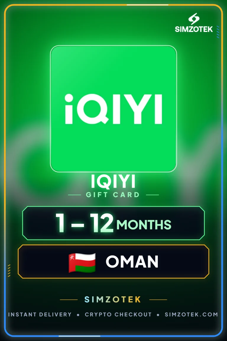 iQIYI VIP Card (Omanas)