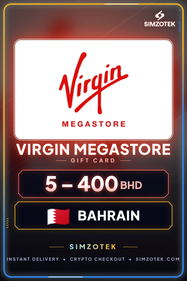 Virgin Megastore Gift Card (Bahrain)