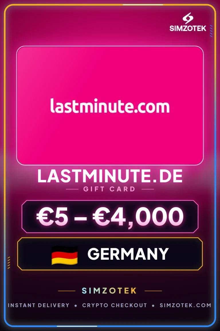 بطاقة هدايا lastminute.de (ألمانيا)