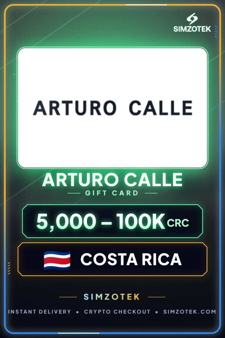 Arturo Calle Gift Card (Costa Rica)