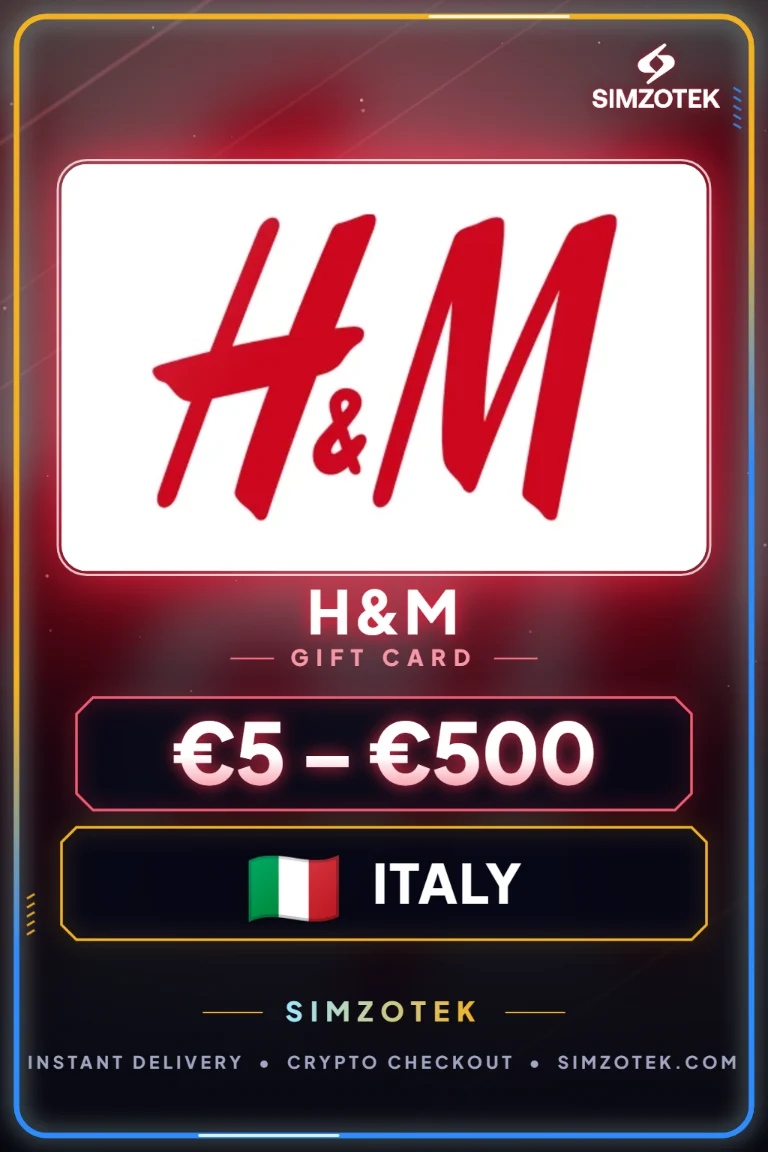 Karta podarunkowa H&M (Włochy)