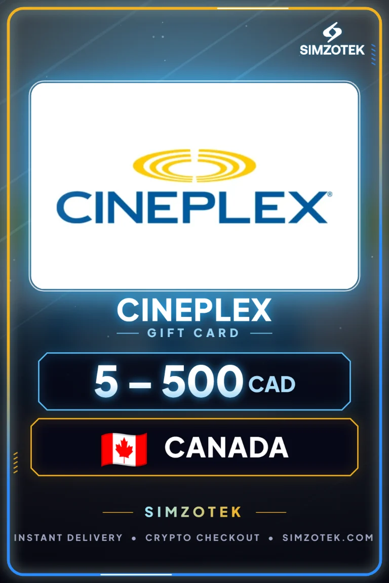 Karta podarunkowa Cineplex (Kanada)