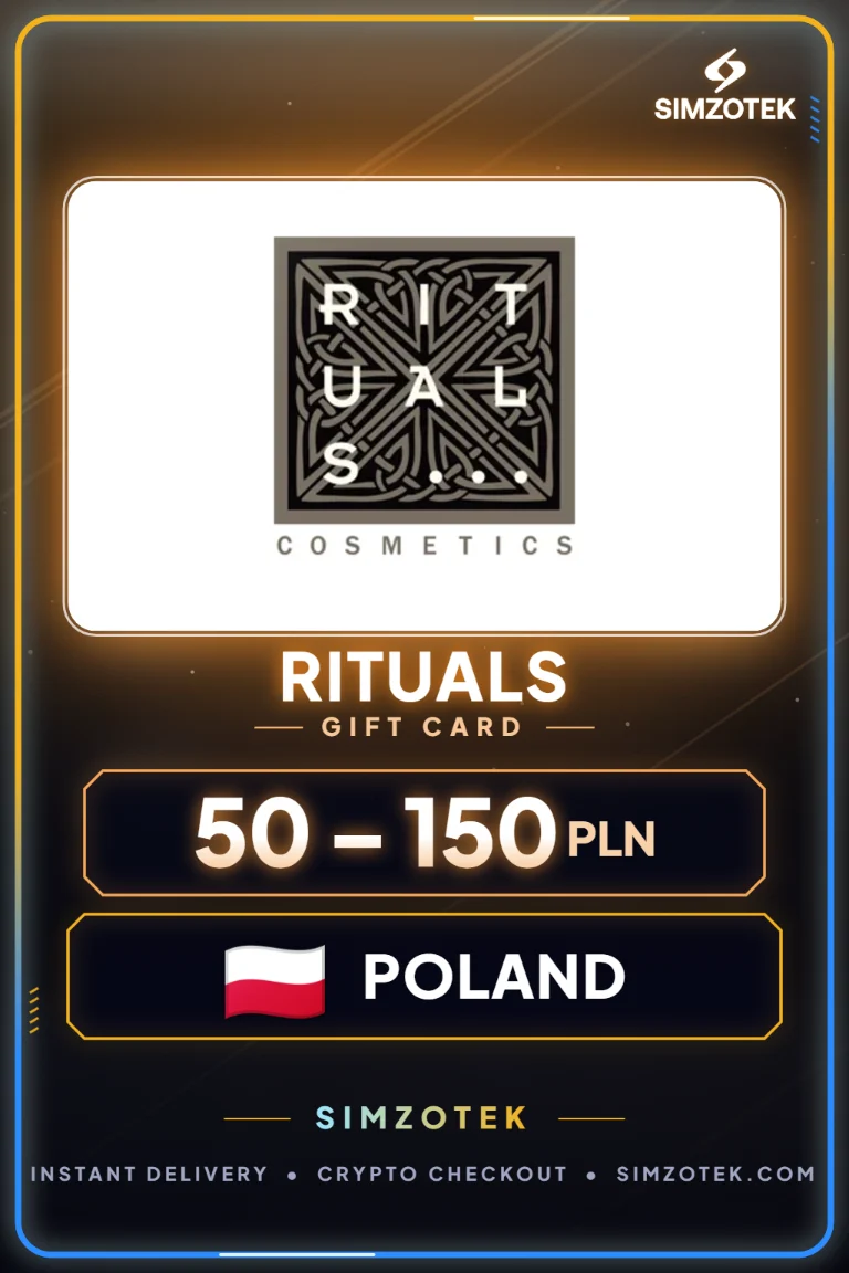 Carta regalo Rituals (Polonia)