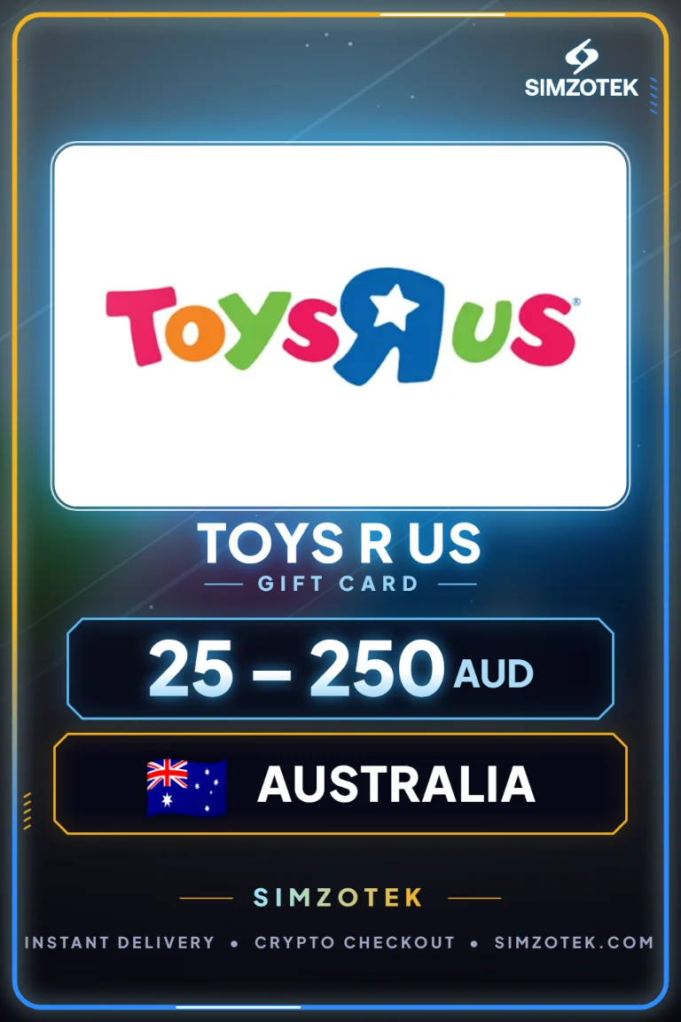 Carta regalo Toys R Us (Australia)