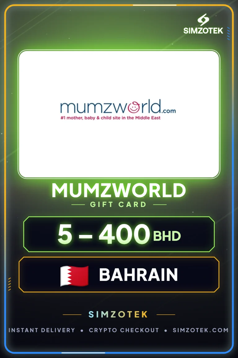 Karta podarunkowa Mumzworld (Bahrajn)