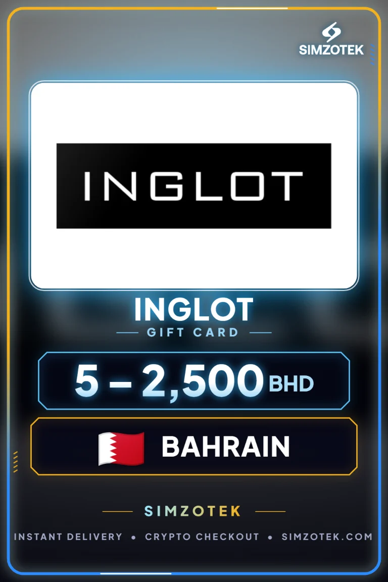 Carta regalo INGLOT (Bahrein)