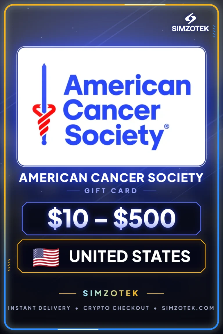American Cancer Society Gift Card (United States)