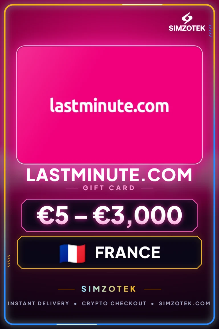 lastminute.com ギフトカード (フランス)