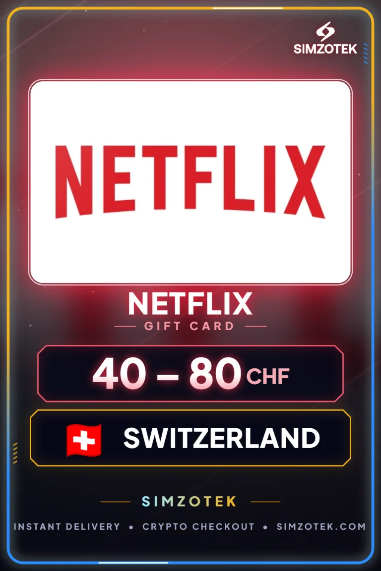 Netflix Gift Card (Switzerland)