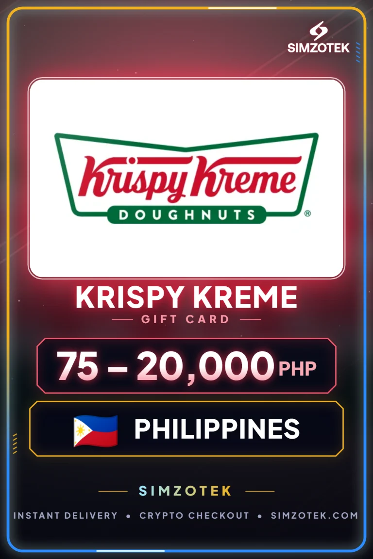 Krispy Kreme Geschenkkarte (Philippinen)