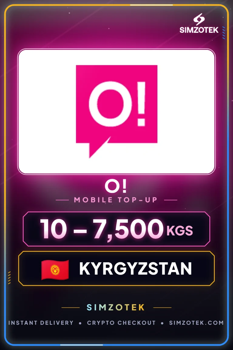 เติมเงินมือถือ O! (คีร์กีซสถาน)