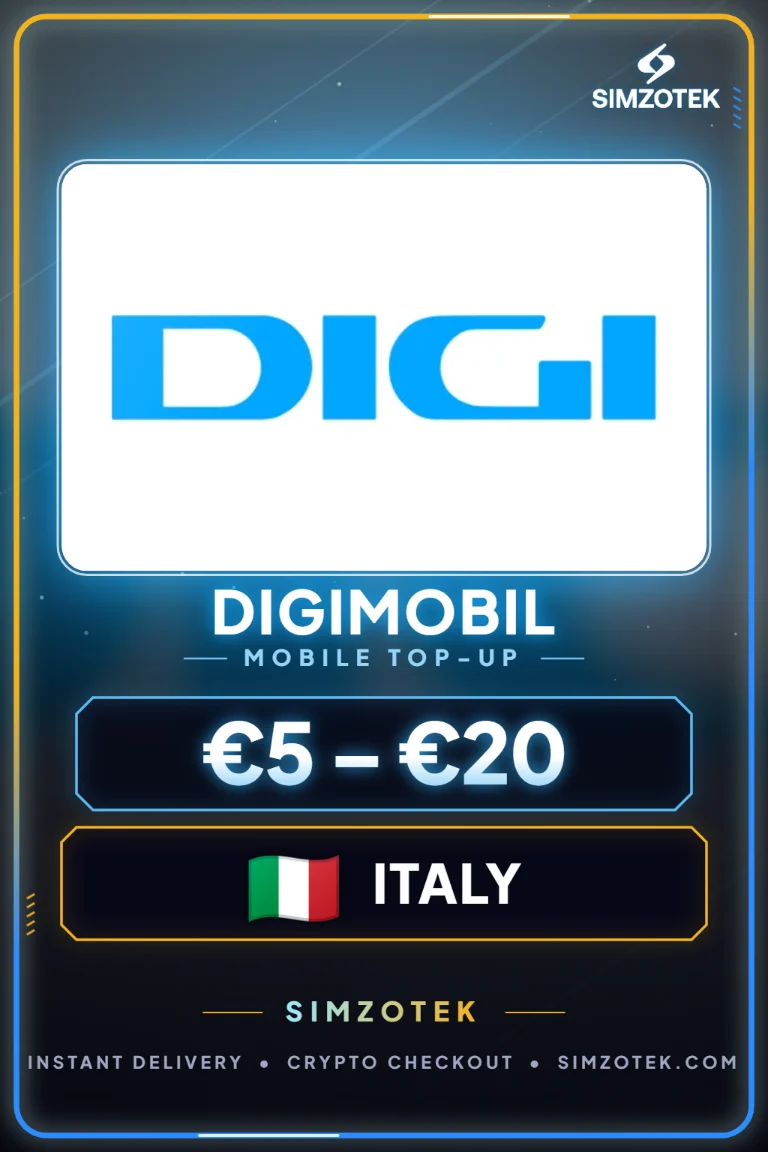 DigiMobil Prepaid-Guthaben (Italien)
