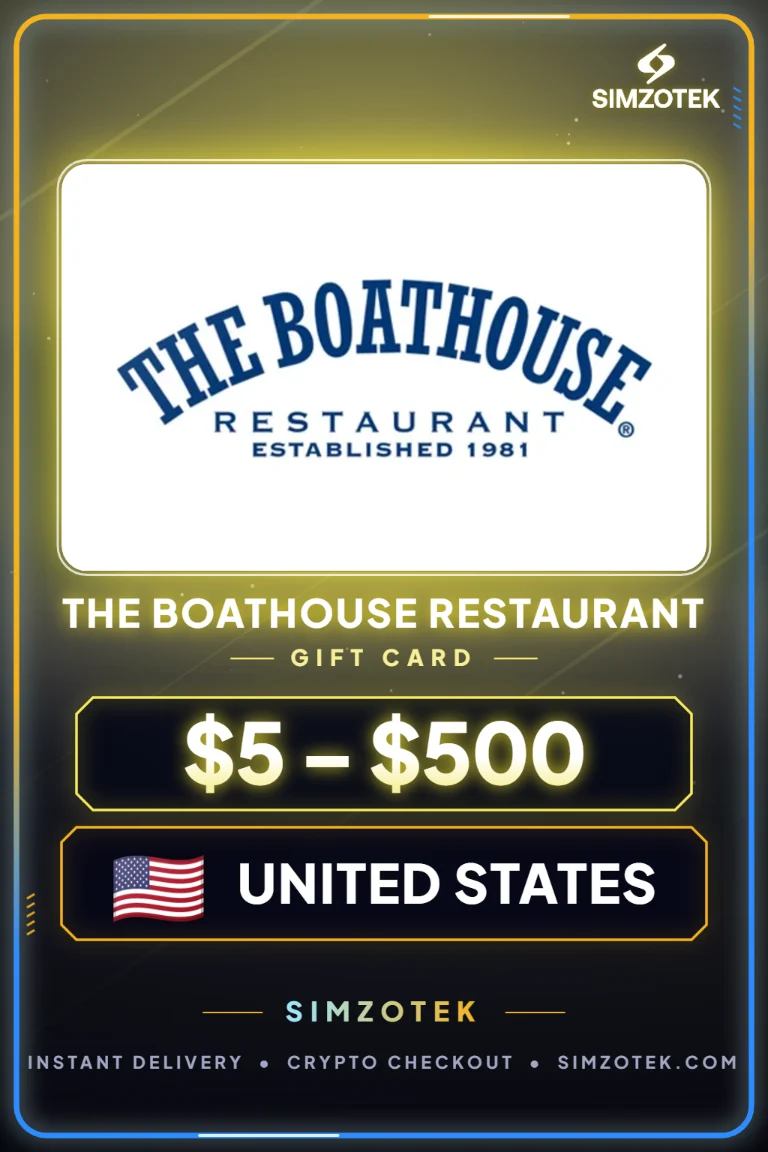 The Boathouse Restaurant Geschenkkarte (Vereinigte Staaten)