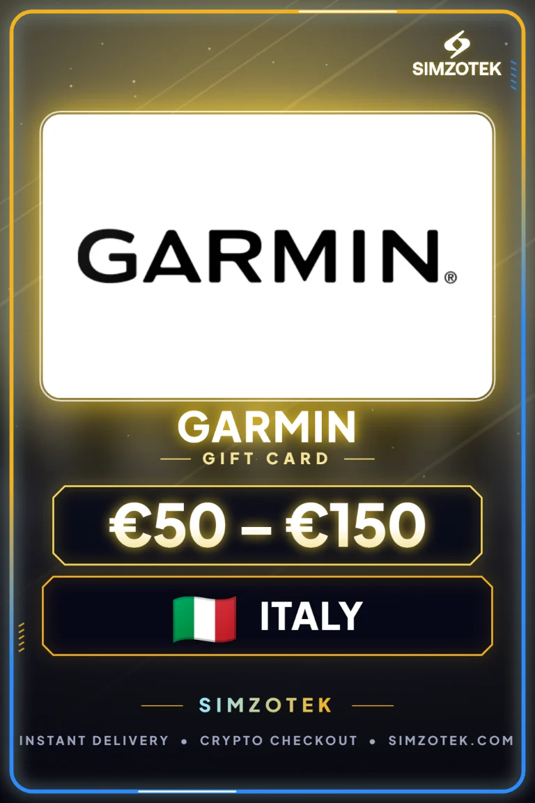 بطاقة هدايا Garmin (إيطاليا)