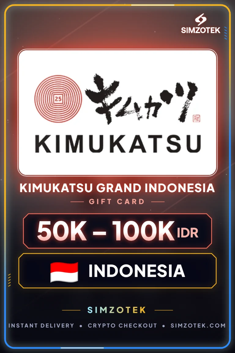 Kimukatsu Grand Indonesia Gift Card (Indonesia)