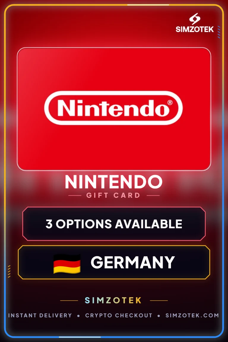Dárková karta Nintendo eShop (Německo)