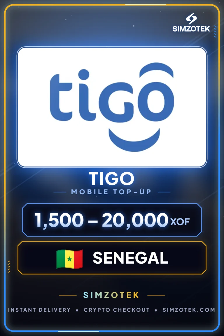 Tigo Mobile Top-Up (Senegal)