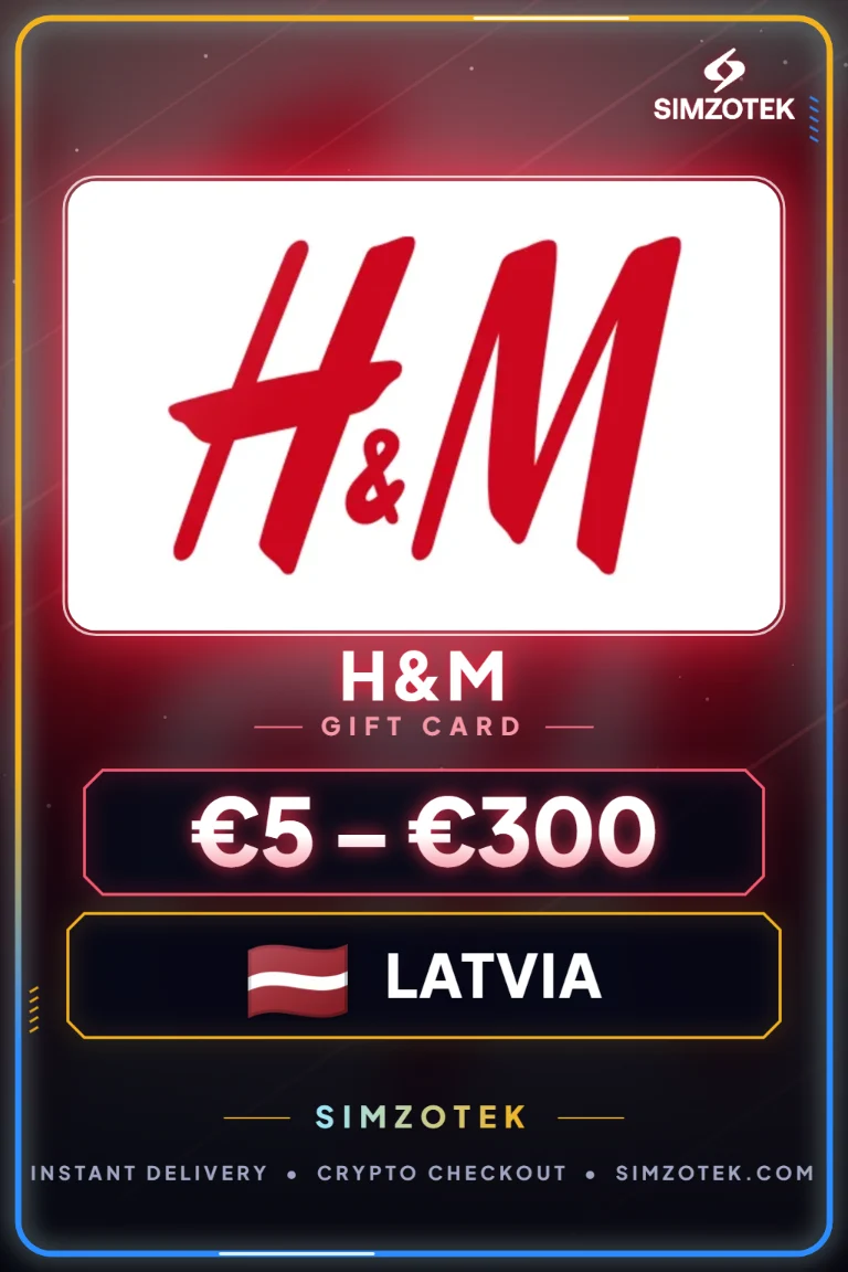 H&M Geschenkkarte (Lettland)